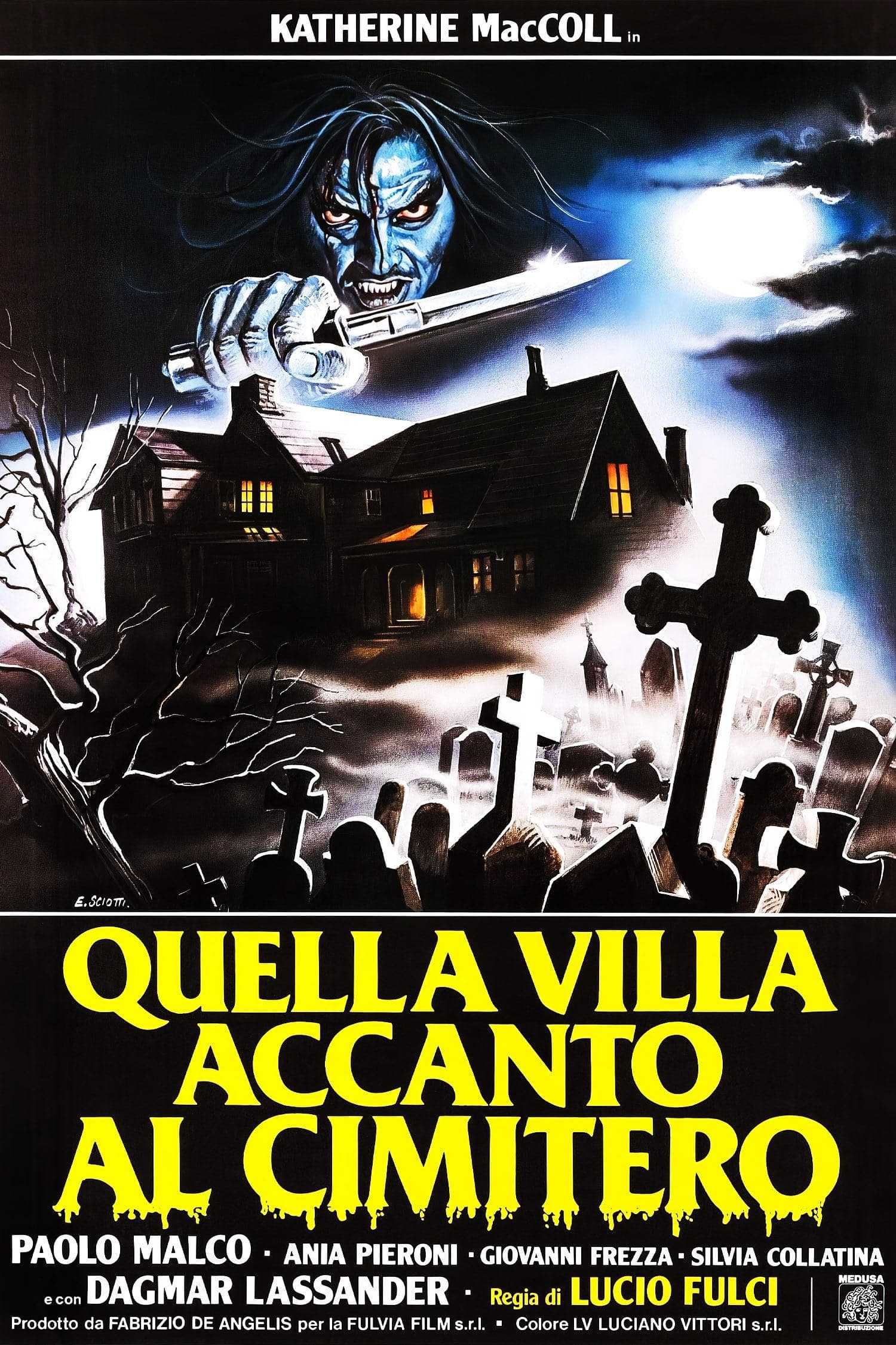 Quella villa accanto al cimitero целият филм