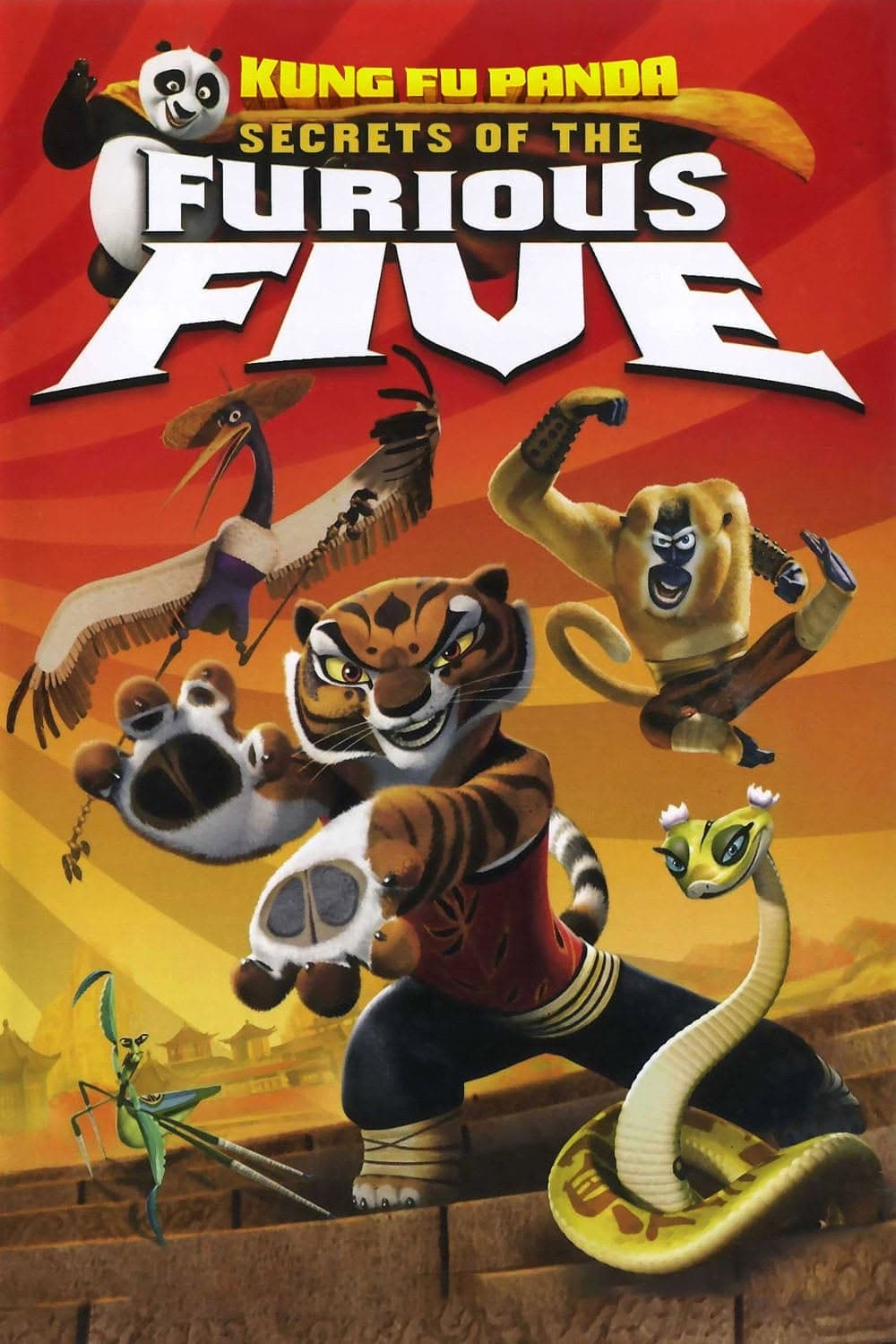 Kung Fu Panda: Secrets of the Furious Five целият филм