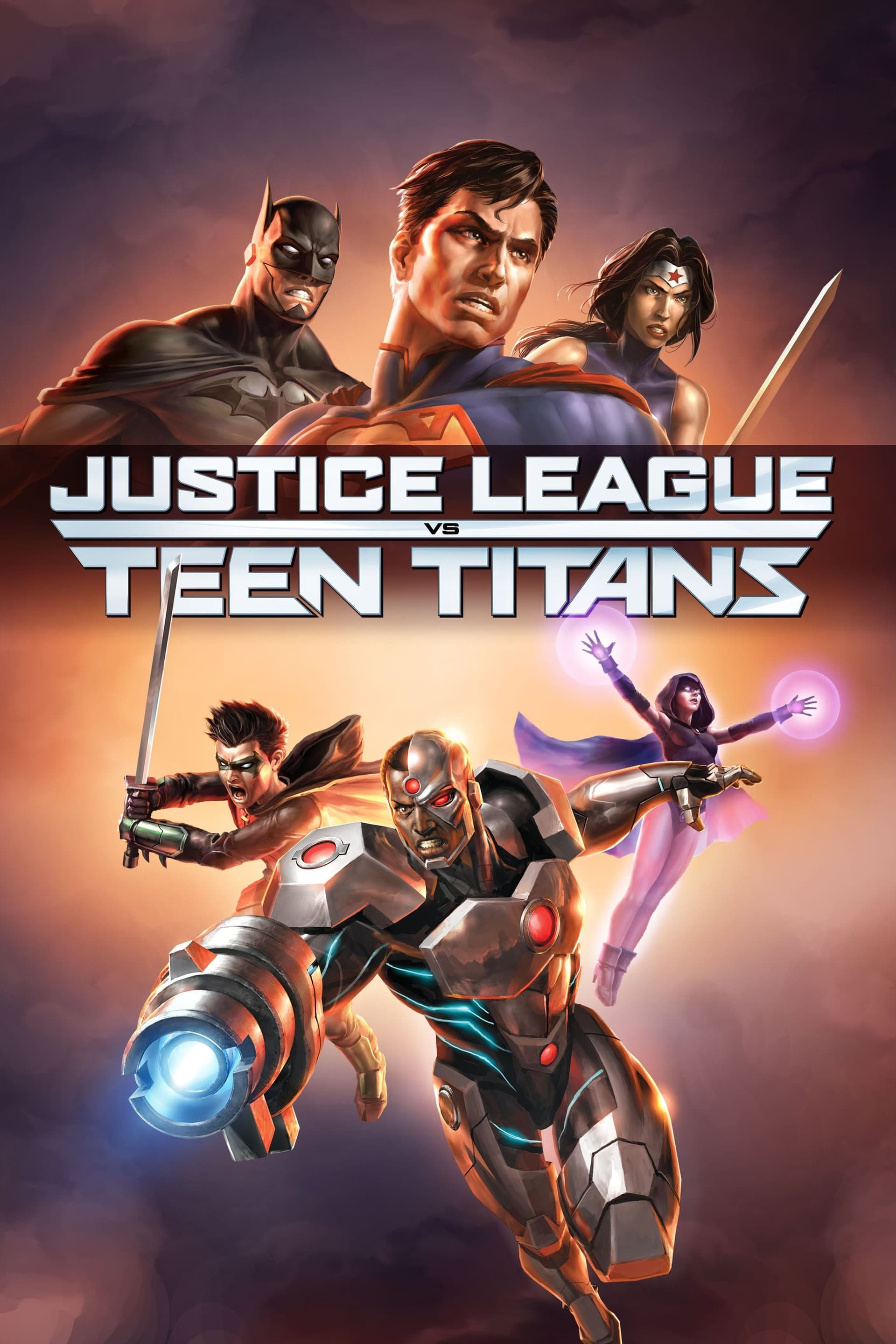 Justice League vs. Teen Titans целият филм