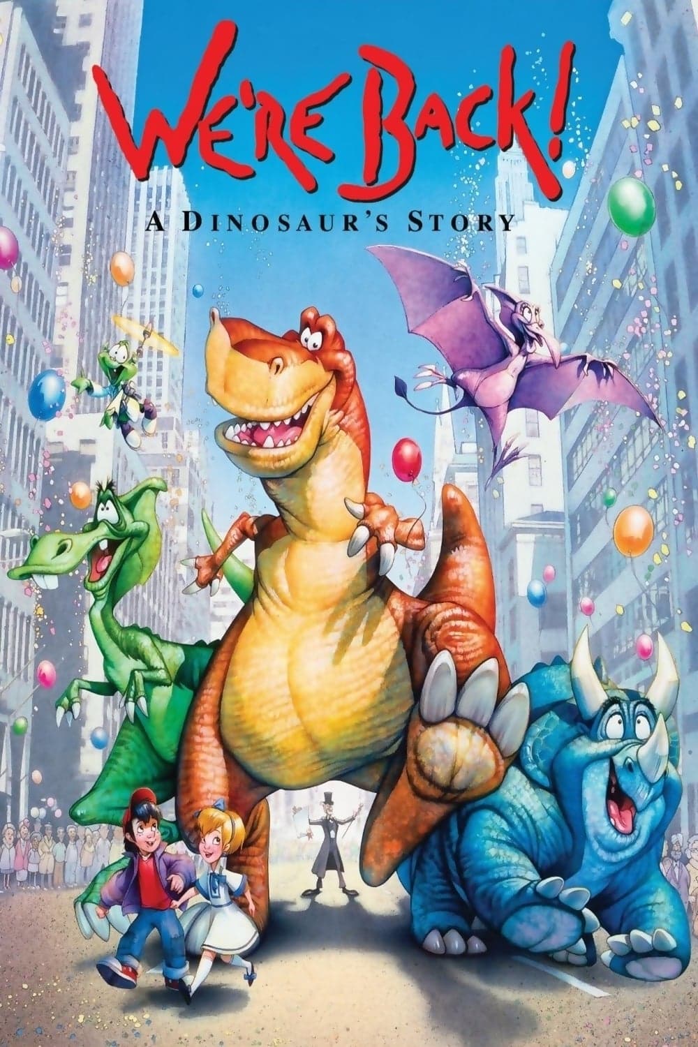 We're Back! A Dinosaur's Story целият филм