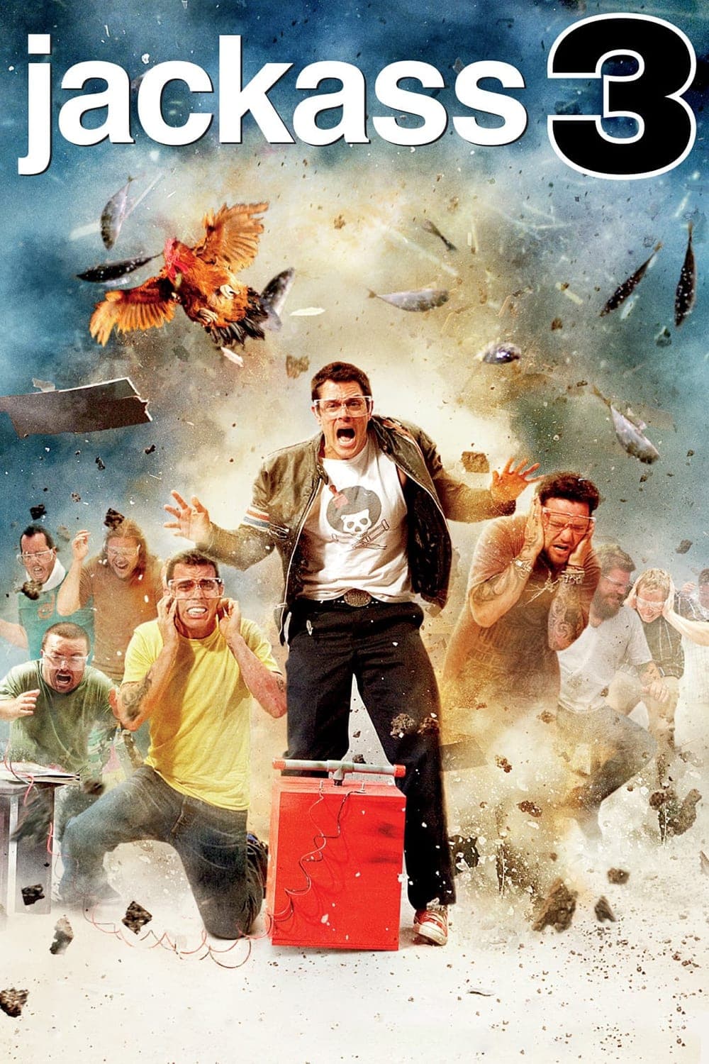 Jackass 3D целият филм